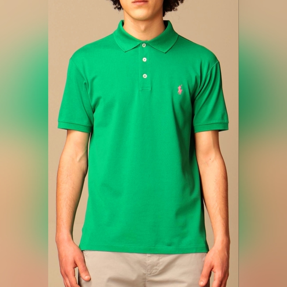 Polo by Ralph Lauren Kids Bright Green Polo Shirt